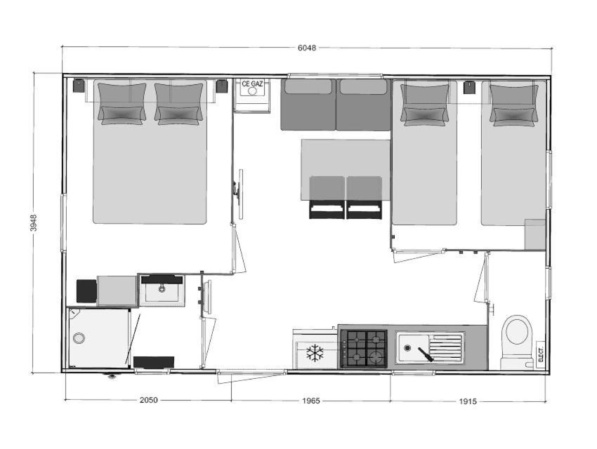 Camping De Brouel Ambon Eksteriør billede